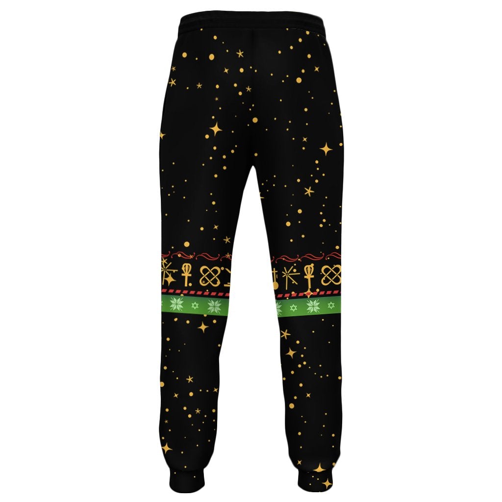 African Clothing - Kwanzaa Christmas Jogger Pant