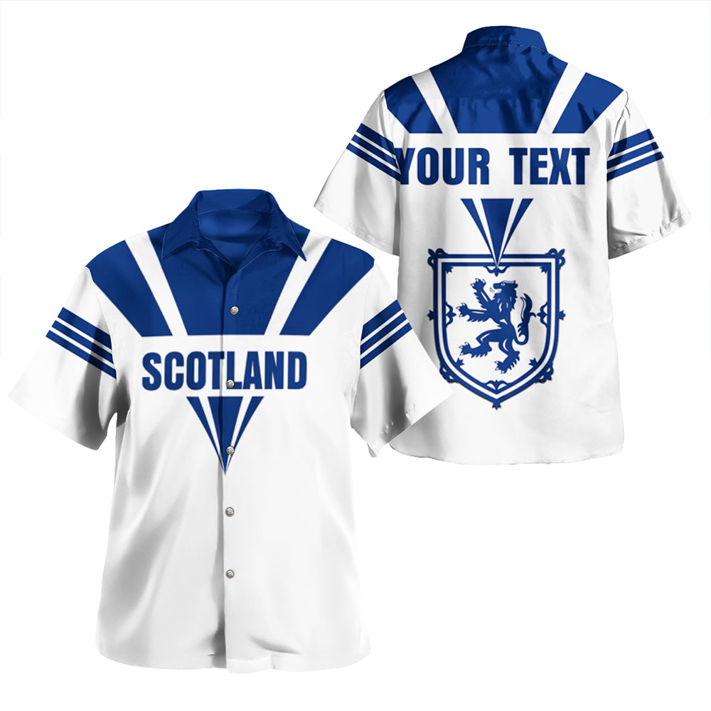 ( Custom Personalized ) Scotland Royal Blue Beach Shirt RLT12