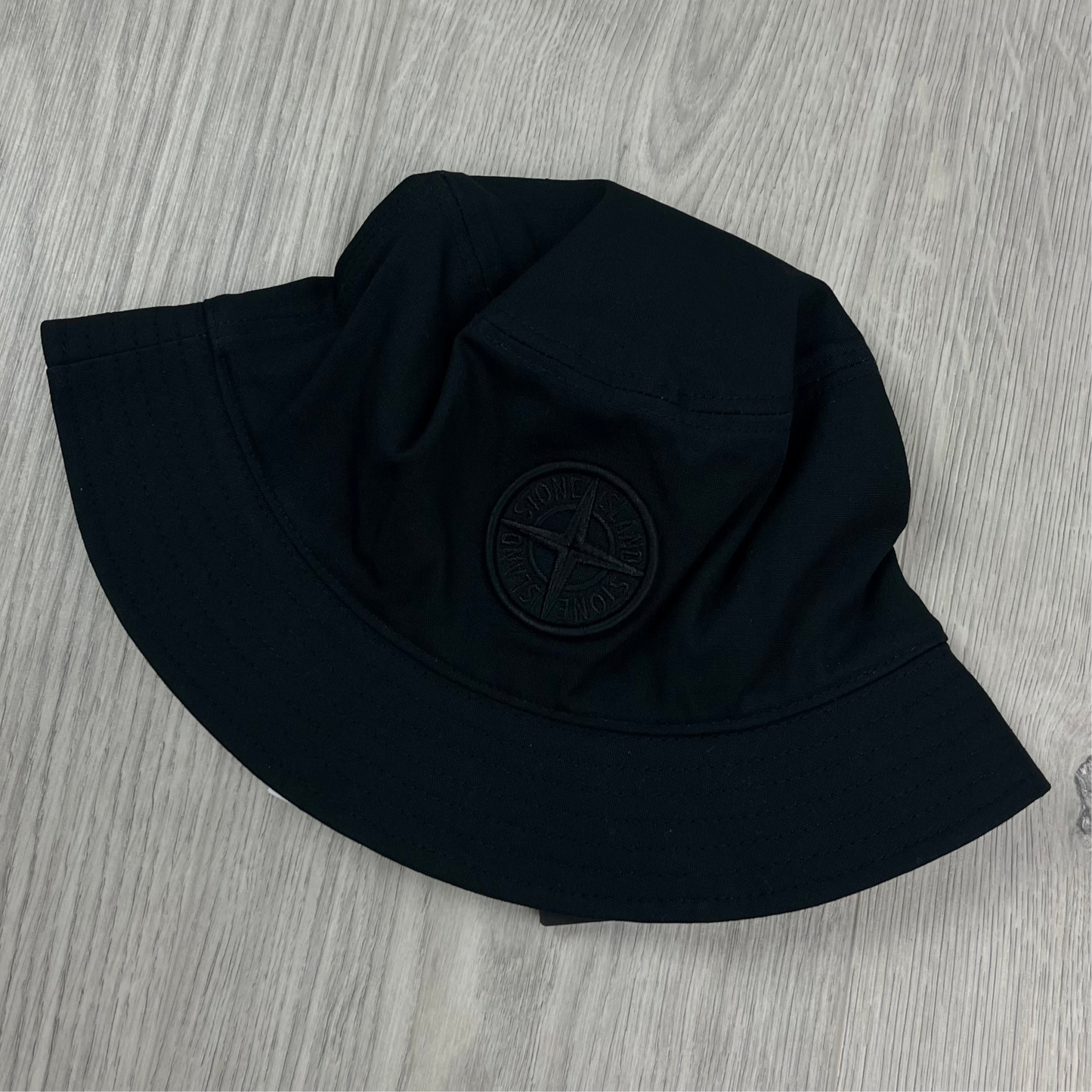 Stone Island Metal Bucket Hat - Black