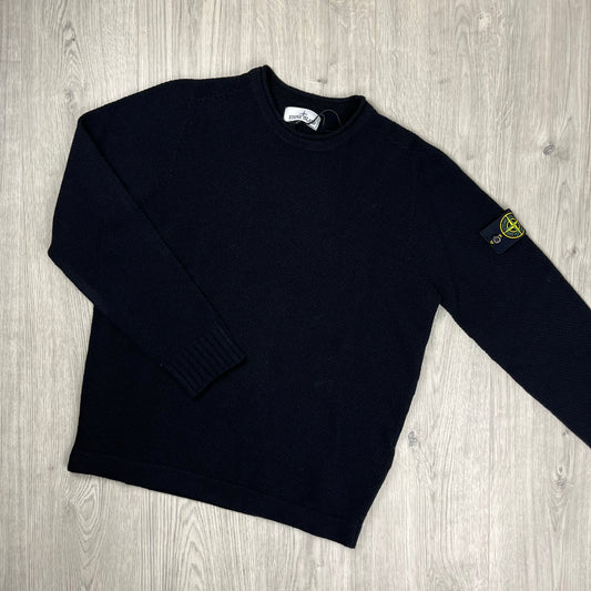 Stone Island Knit Sweatshirt - Black