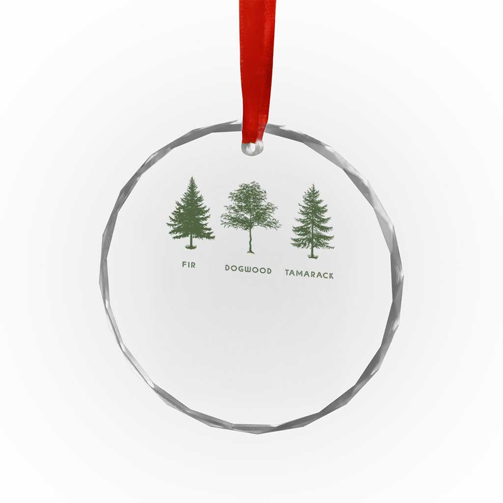 Subtle FDT Crystal Glass Ornament Nature Tee National Park TS10