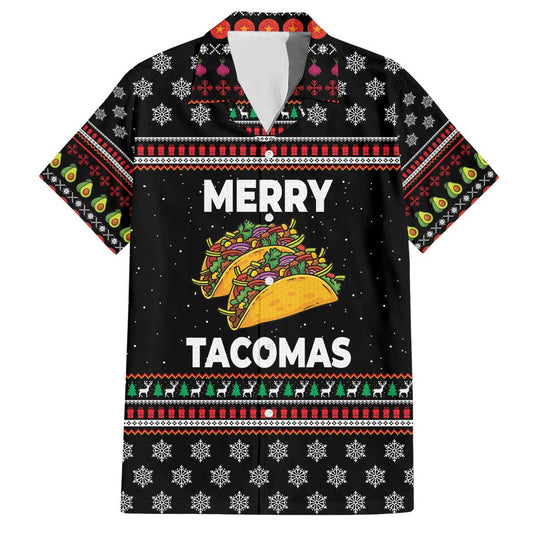 Merry Tacomas Christmas Hawaiian Shirt Xmas Holiday Patterns TS04