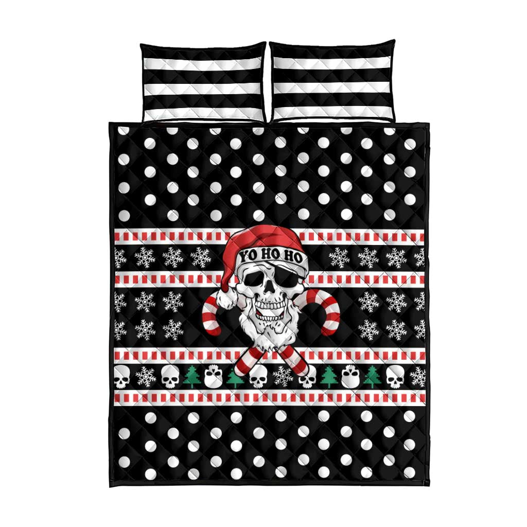 Skull Creepmas Christmas Yall Christmas Quilt Bed Set Xmas Holiday Patterns TS04
