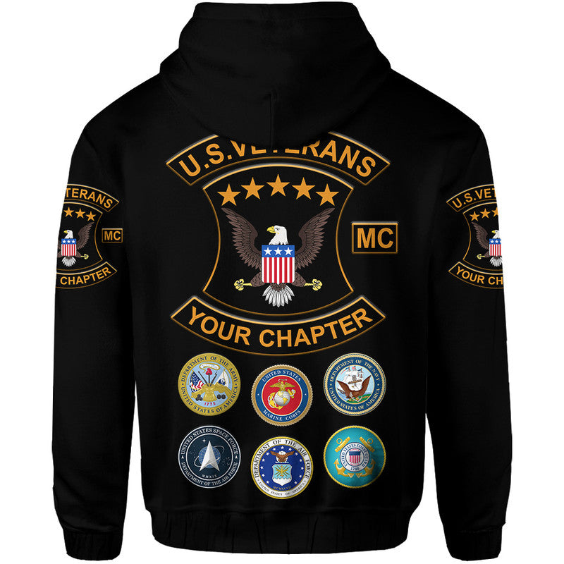 Custom U.S. Veterans Motorcycle Club Hoodie USVMC Unique Style LT8